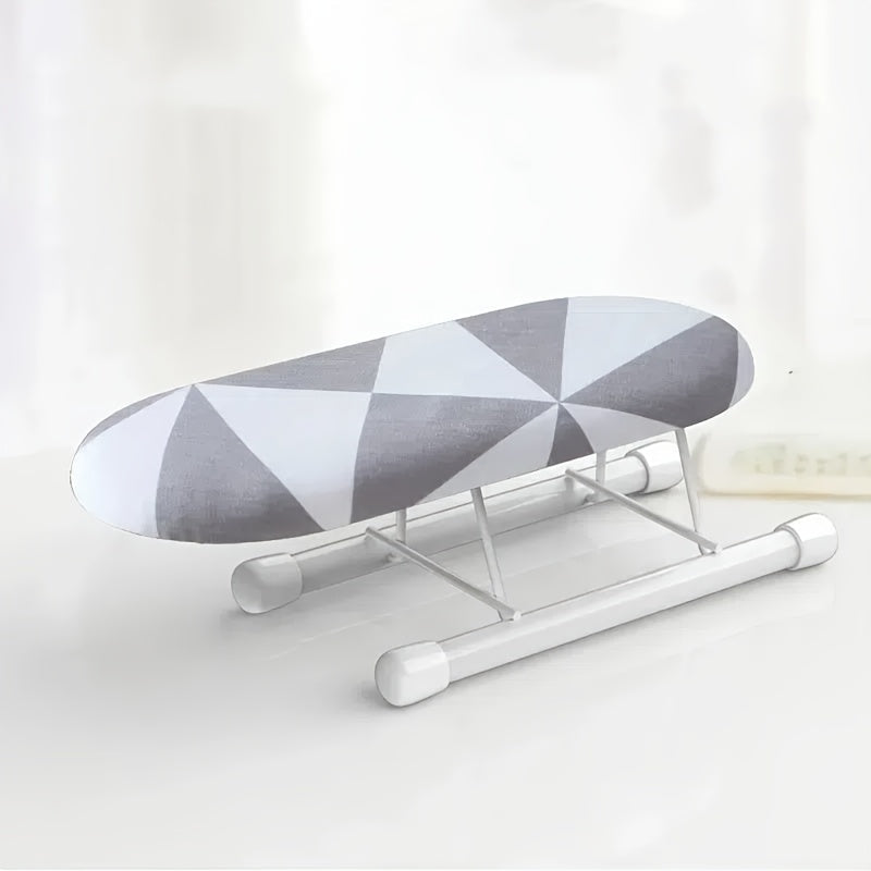 Get the perfect Christmas gift with the 1pc HeatGuard Mini Ironing Board Cover with Pad. Made of PET material, this non-electric cover is heat-resistant and anti-scalding, providing protection for boards measuring 25.98cm x 11.0cm. Featuring a festive