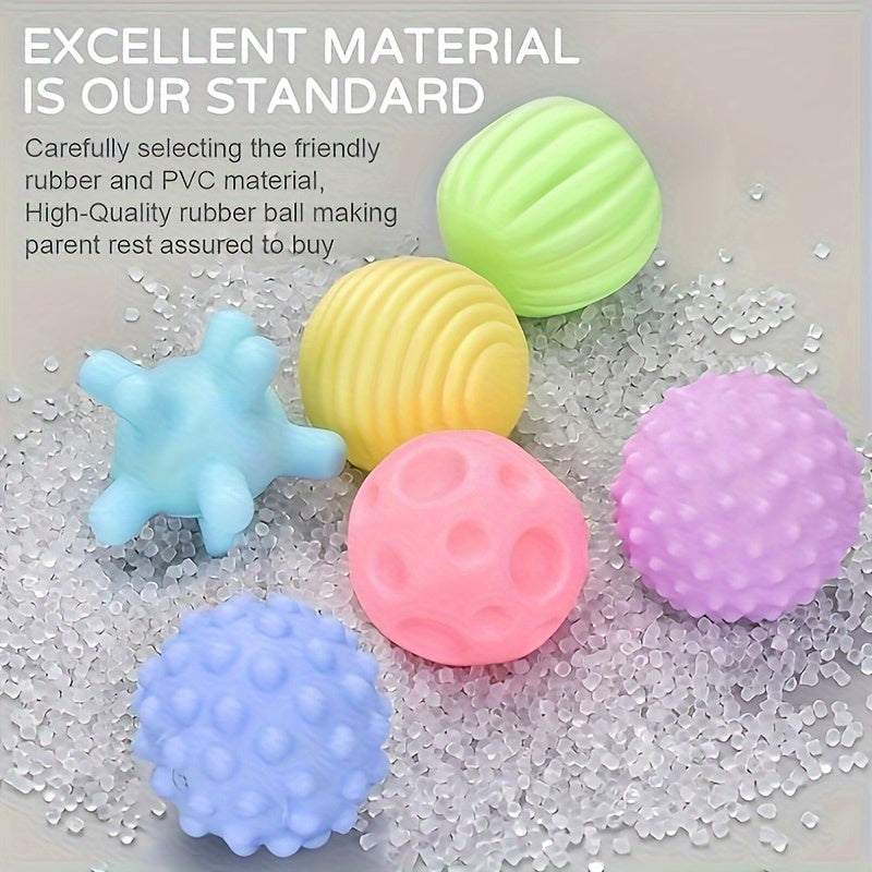 Gentle Pressure Ball for Kids - Durable PVC, Safe & Non-Toxic - Ideal Present for Special Occasions - Comes in a Variety of Colors: Orange, Pink, Purple, Red, Blue, Yellow