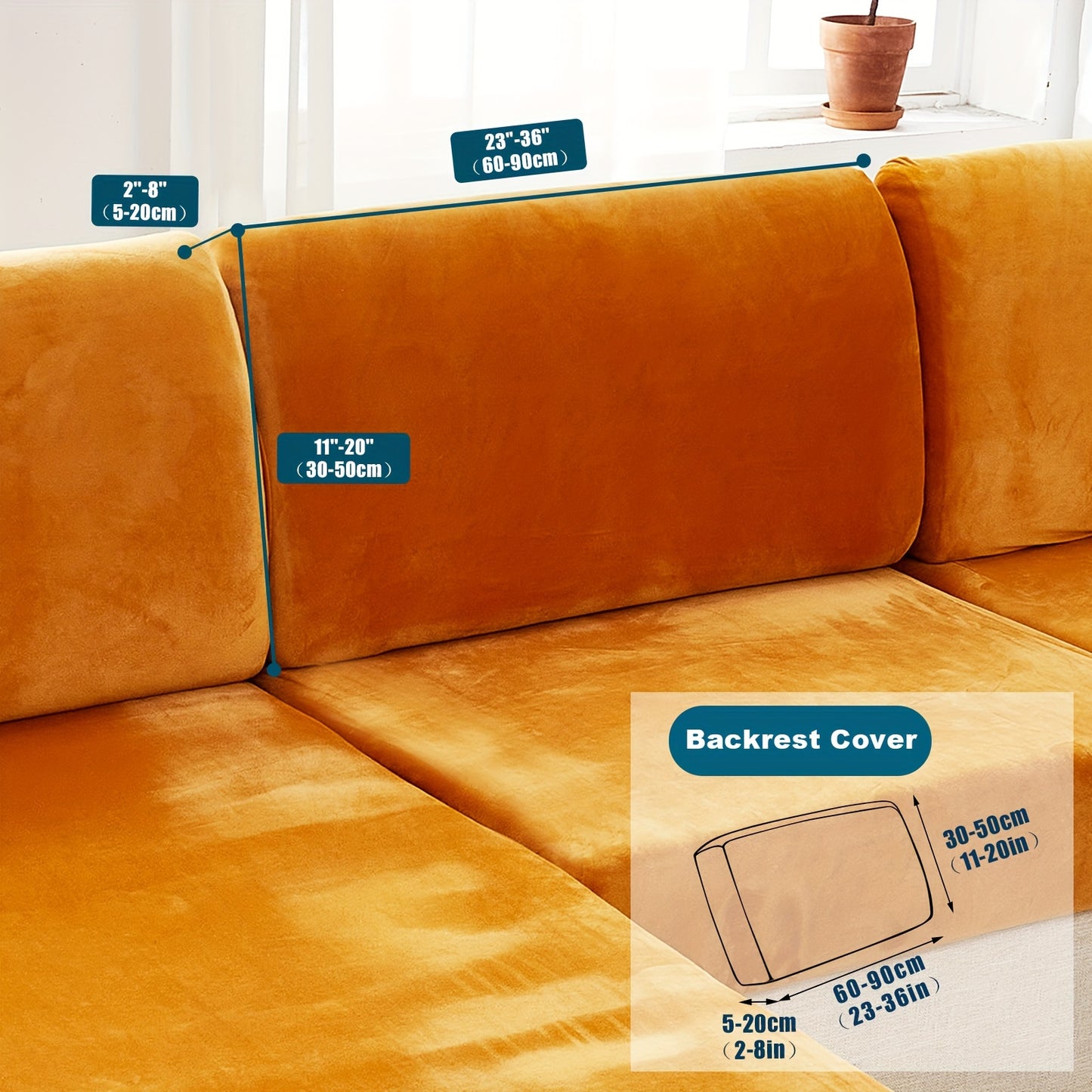 Velvet sofa slipcover/pillowcase for pets, dust-proof and fuzzy couch cover for home decor.