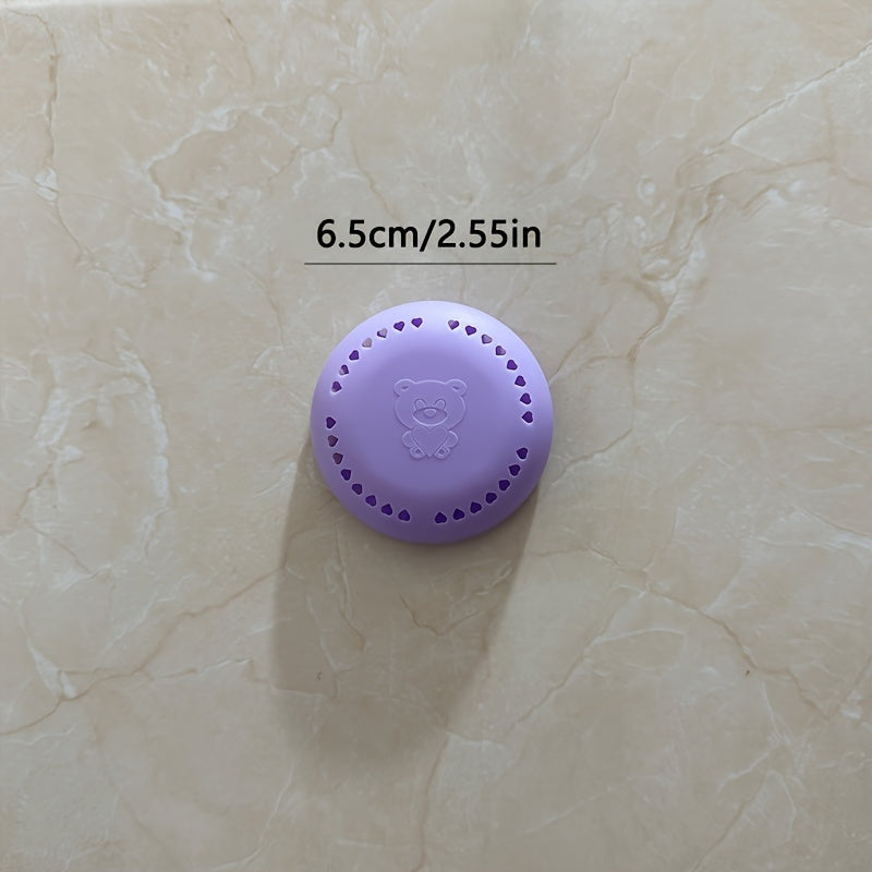 10 scented air freshener tablets in Cherry Blossom & Lavender scent for long-lasting odor elimination in various spaces. Made with compressed solid deodorizer and includes an extra shell.