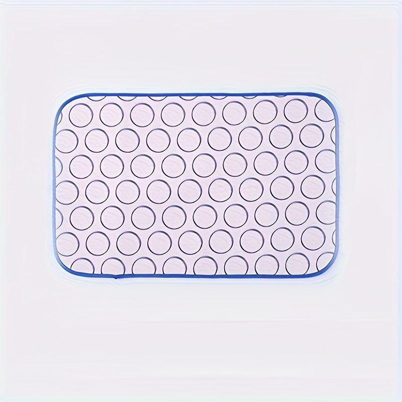 1pc Foldable Portable Ironing Mat made of Polypropylene that is Heat-Resistant and Non-Slip. Convenient for Travel and Home Use with Easy Storage, Suitable for All Surfaces.