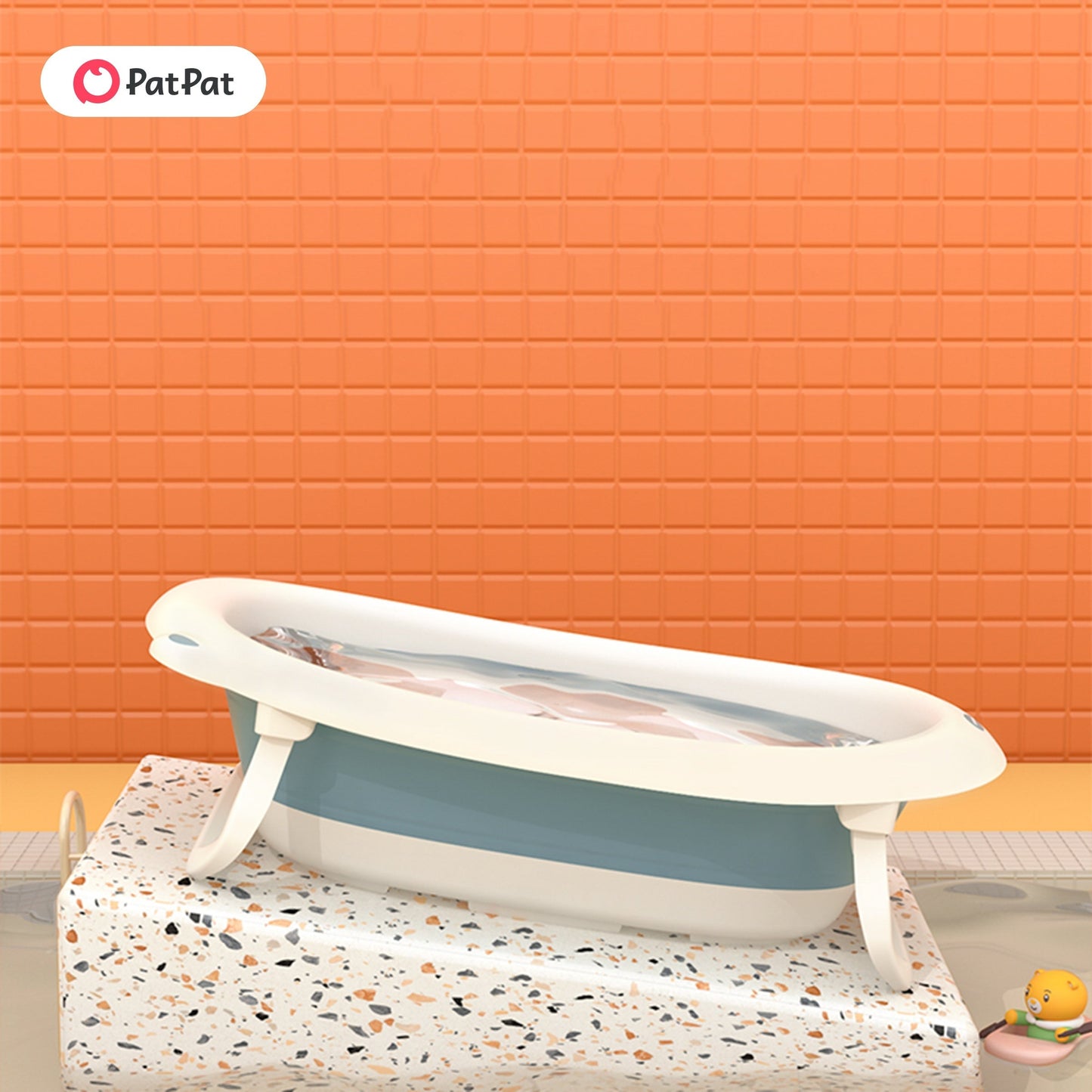 Luxurious Bathtub, Bathtub with Non-slip surface, Convenient Foldable Bathtub, Portable Bathtub, Comfortable soaking experience