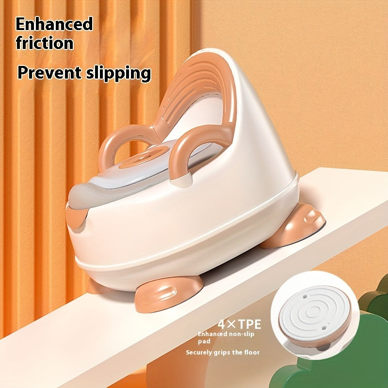 Kids' Potty Training Seat - Shiny Gold, Strong Plastic, Great for Boys & Girls - Perfect Present for Christmas, Halloween, Thanksgiving