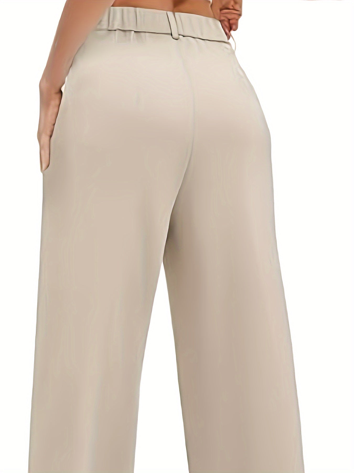 Stylish straight leg pants for women, perfect for office or casual wear.