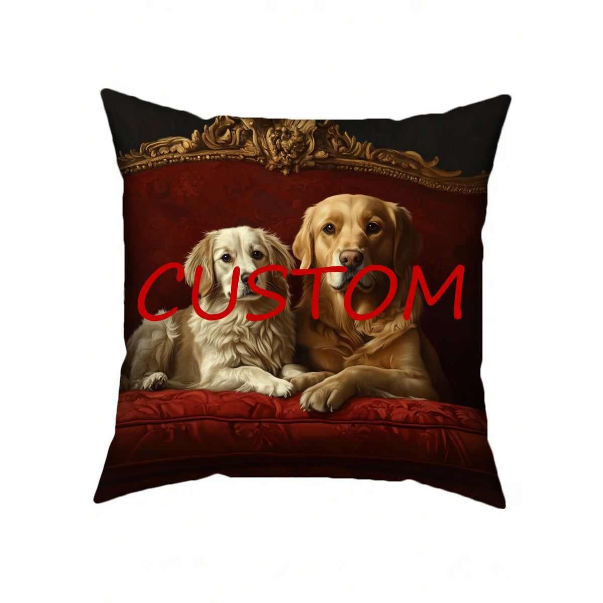 Experience the luxury of our customizable throw pillow covers with this Pack of 1, featuring a custom personalized design. Measuring at 45.72x45.72 cm, this square cushion case is made of durable polyester fiber with a woven texture and single-side