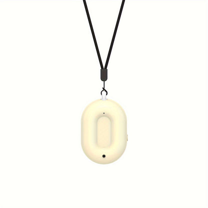 IONKINI Air Purifier Necklace: Portable air ionizer for clean air on the go, suitable for outdoor, home, car, and indoor use. USB charging, perfect gift for family and friends.