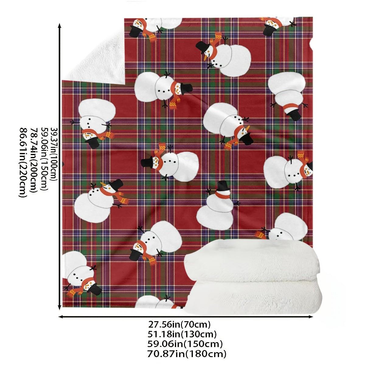 This Flannel digital printed red snow Man set cover blanket comes with a multi-function pocket for easy storage. It is soft, comfortable, and perfect for outdoor camping. Suitable for various occasions, it is gentle on the skin and makes the perfect gift