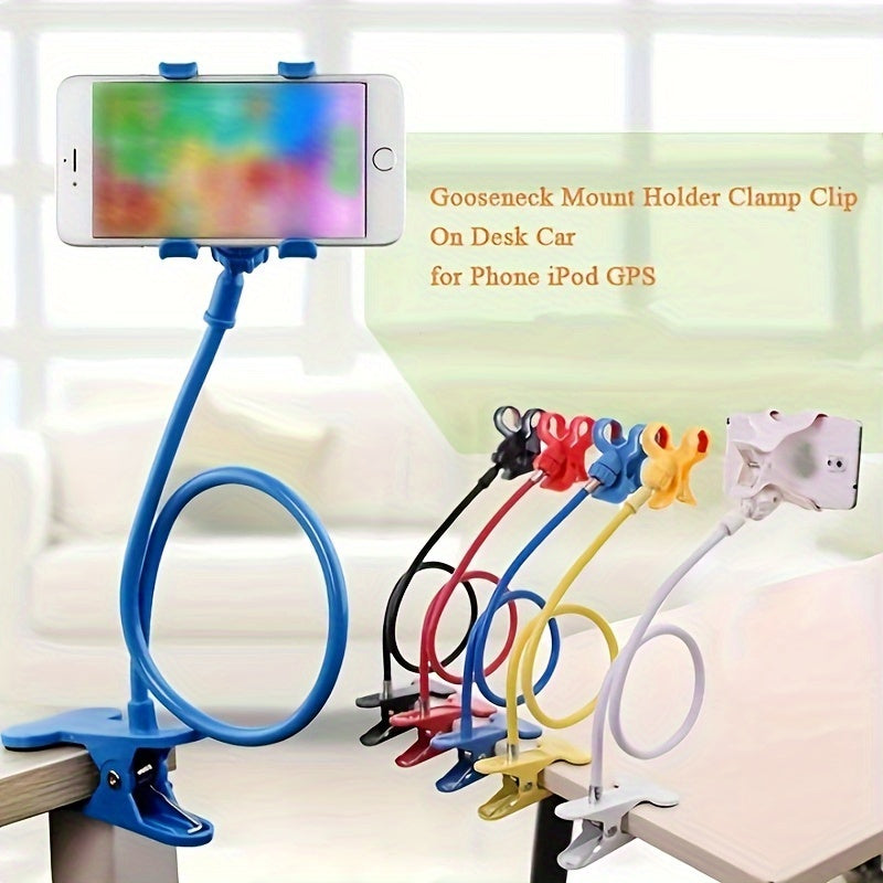 Long Neck Mobile Phone Holder for Desktop and Bedside use.