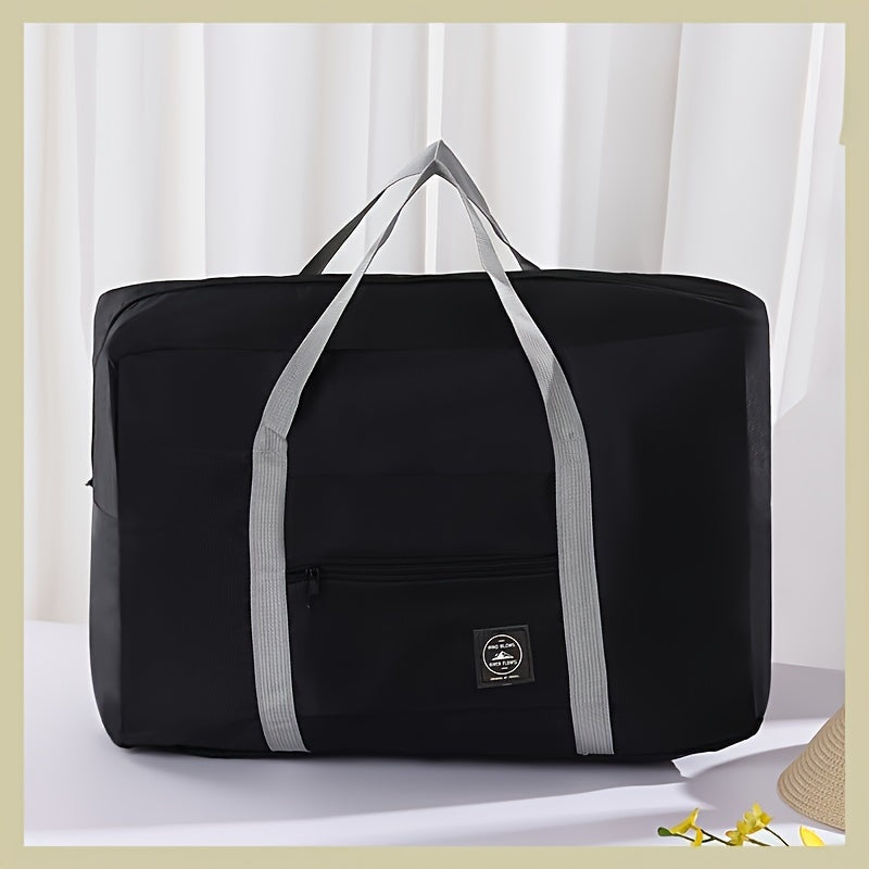 Portable Foldable Storage Bag with Large Capacity - Versatile for Moms, Office & Travel - Offered in Various Colors