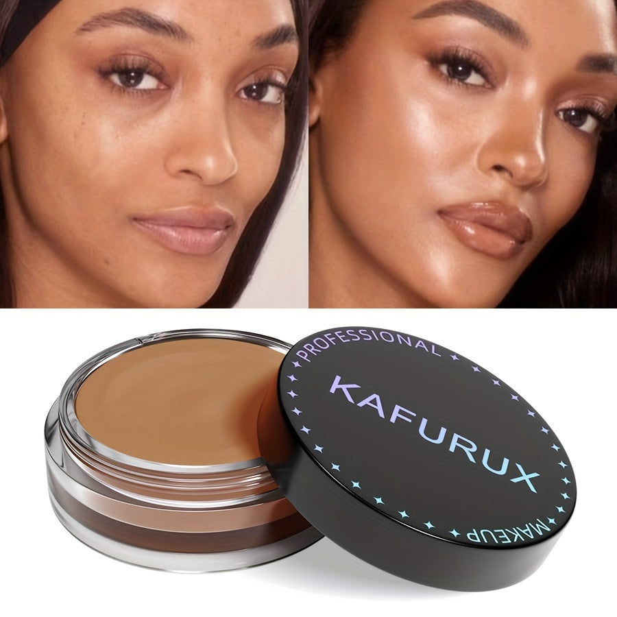 Waterproof liquid foundation and concealer for all skin tones. Covers freckles and wrinkles, enhances radiance and skin elasticity.