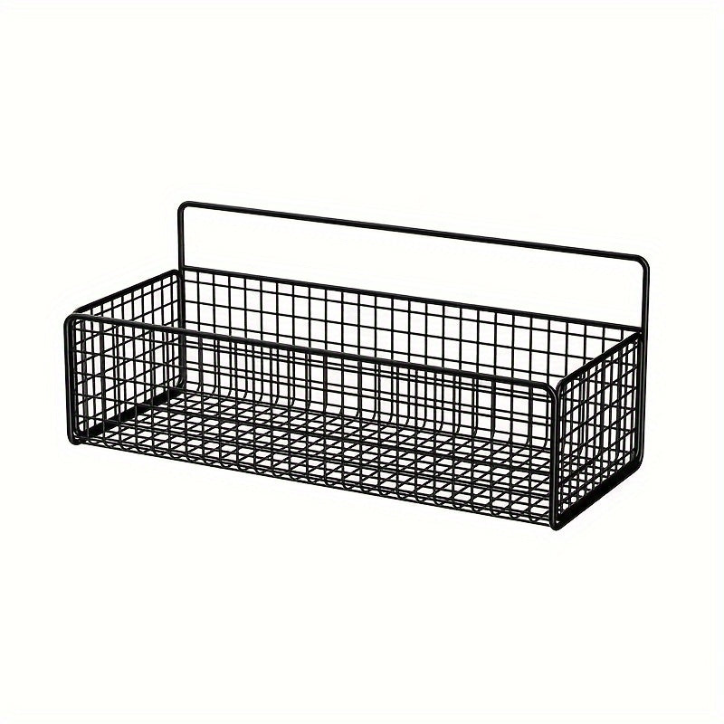 Contemporary Metal Wire Basket for Kitchen Storage: Dimensions 31cm x 12cm x 8cm