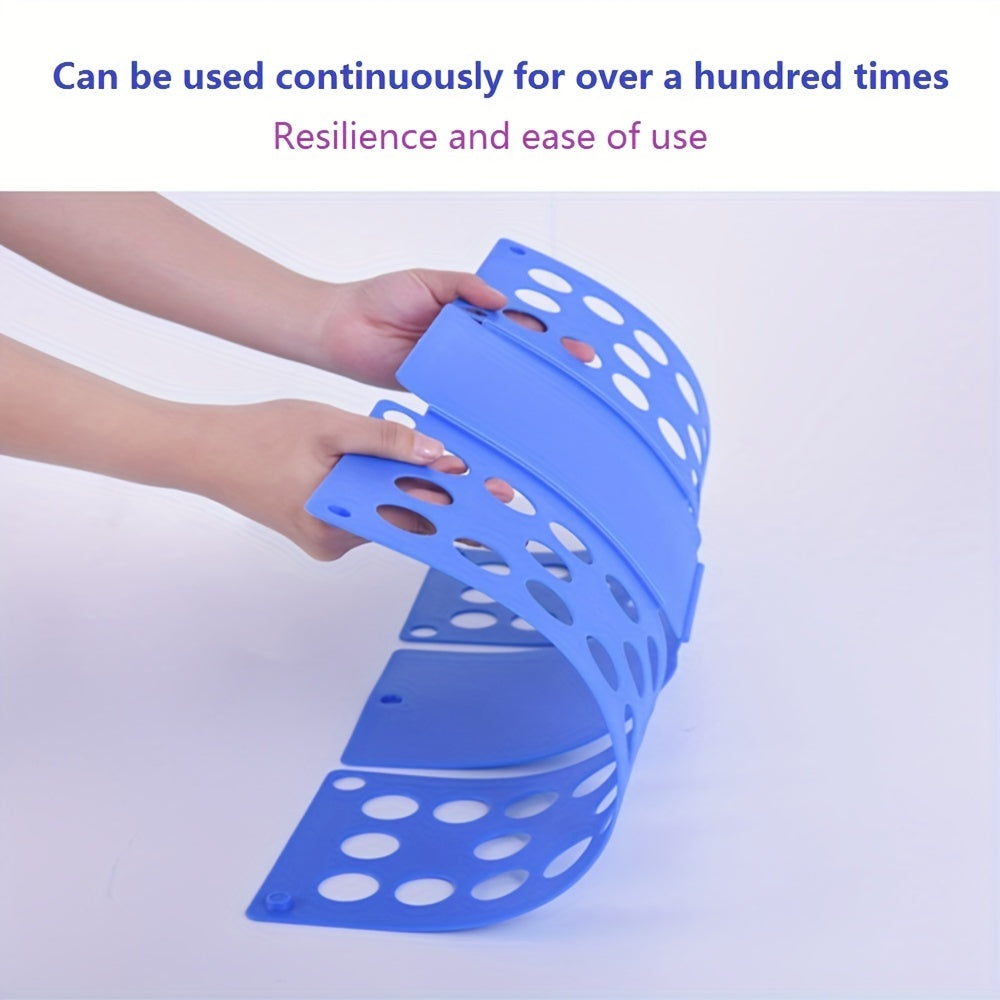 Effortless Clothing Folding Tool for People of All Ages, Convenient Plastic Folding Board for Quick and Easy Folding of Clothes