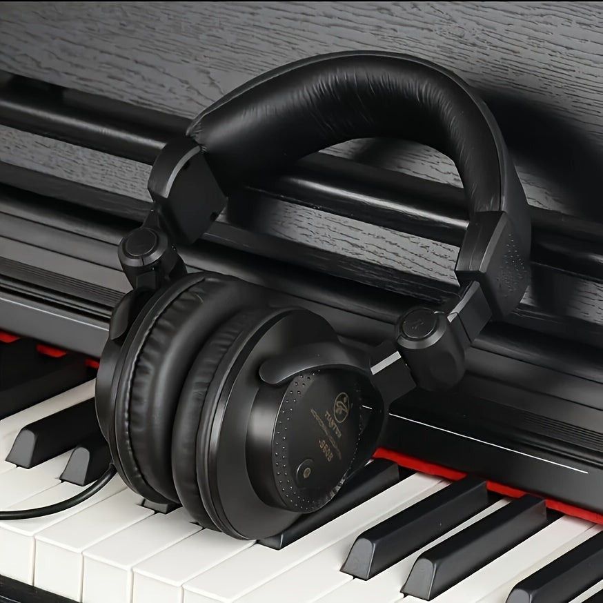 URIZONS High-end Studio Wired Monitor Headphones for Music electronic equipment with 3.5mm to 6.5mm Adapter.