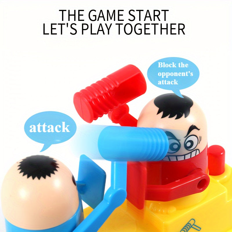 Interactive battle game for parent-child bonding featuring offensive and defensive duels, puzzles, tabletop props, without the need for electricity and feathers - perfect as a gift.