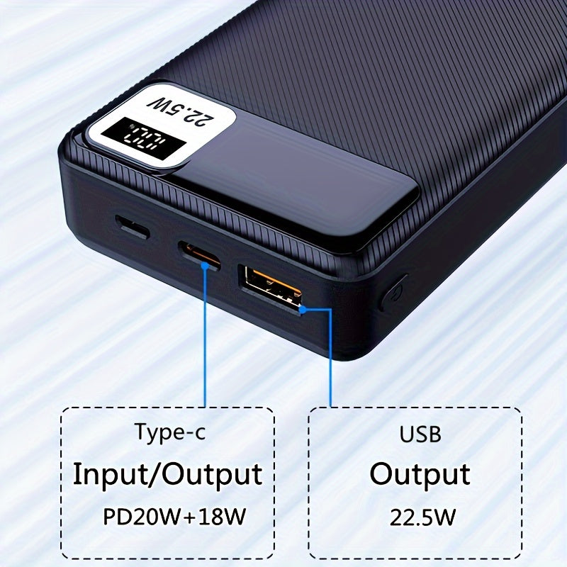 20000mAh, 22.5W Power Bank