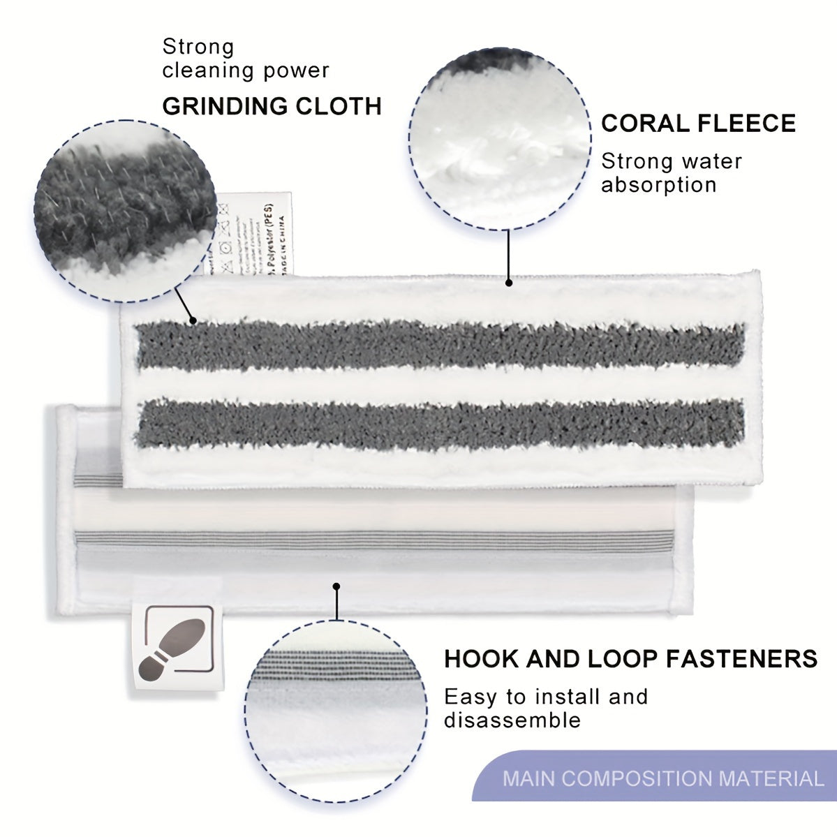 Replace your old worn-out mop pads with the Karcher Washable Microfiber Steam Mop Replacement Pads. These high-quality, reusable cleaning cloths are compatible with SC1/SC2/SC3/SC4/SC5 models and are perfect for use in the kitchen and on floors. Choose