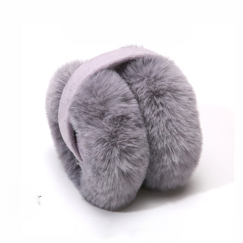 Keep warm during winter with our Winter Warmth Knit Fabric Earmuffs. These fuzzy ear warmers are made of polyester and provide foldable ear protection in a fitted style. Care for them by hand washing only to ensure their longevity throughout the winter