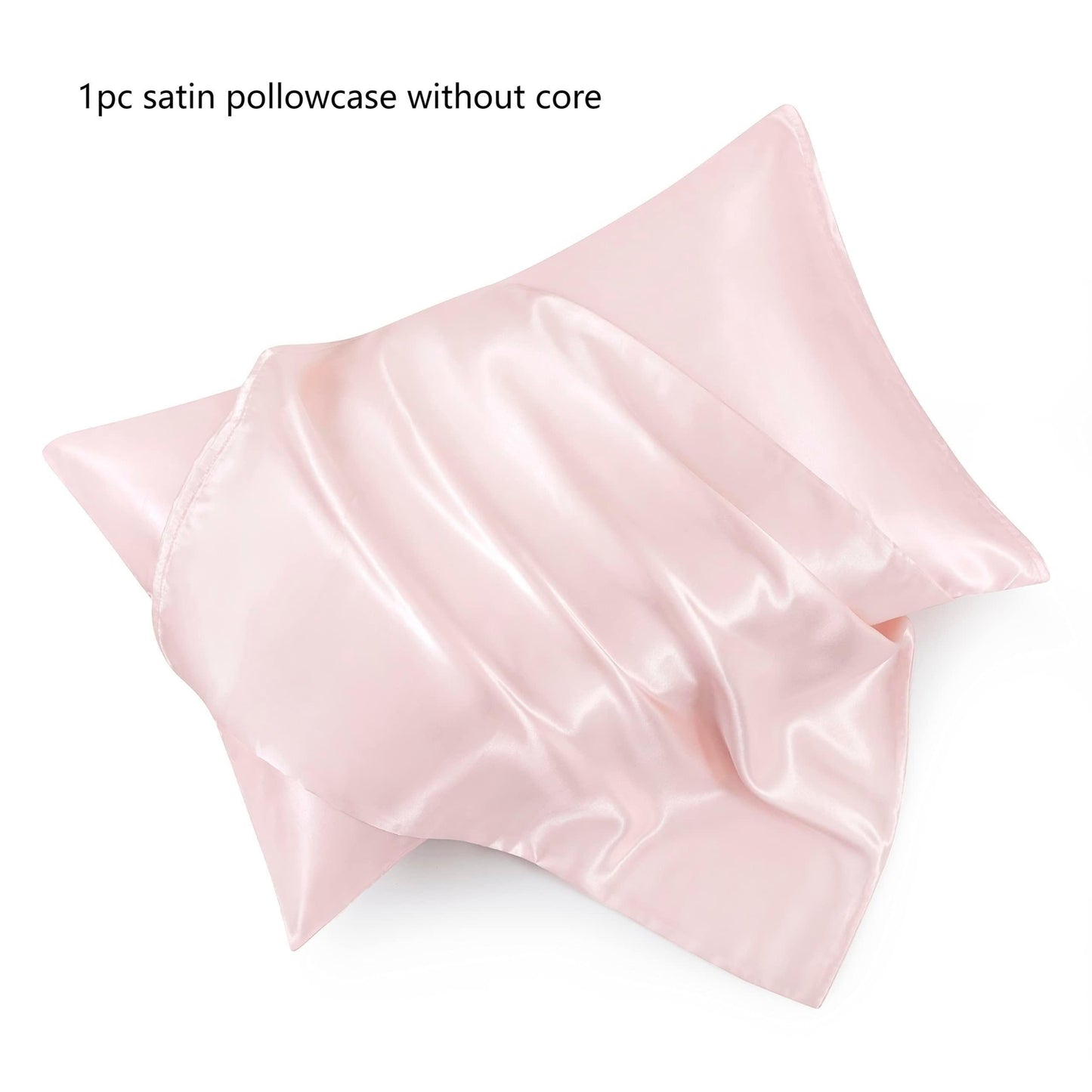 Purchase the luxurious Cool Soft Deluxe Satin pillowcases in black, measuring 50.8x76.2 cm. These pillowcases are designed specifically for hair and skin care. The set includes one Queen Size satin pillowcase with envelope closure, perfect for keeping