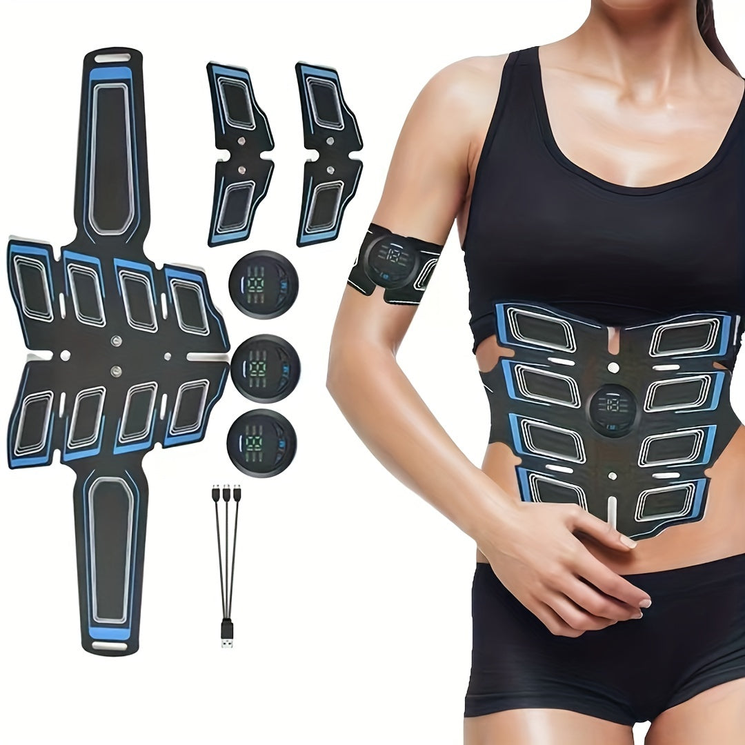 Charging Model 8-Block Abdominal Muscle Trainer, Body Trimmer, Perfect Body