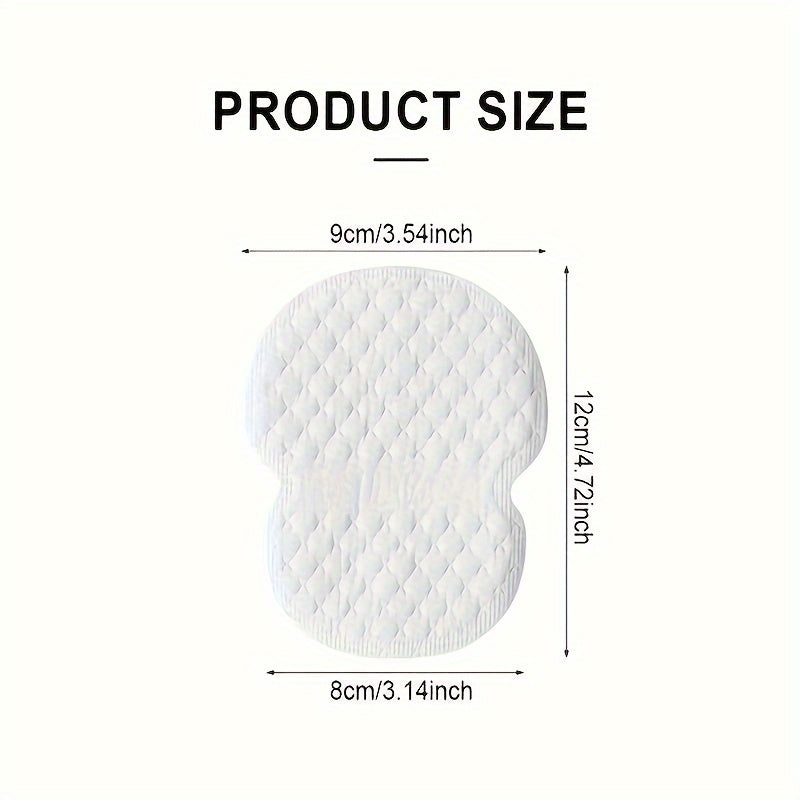 50/100pcs Disposable Armpit Sweat Pads, Durable, Lightweight & Breathable, Odorless, Easy-to-use, Suitable for Men and Women in Hot Summer