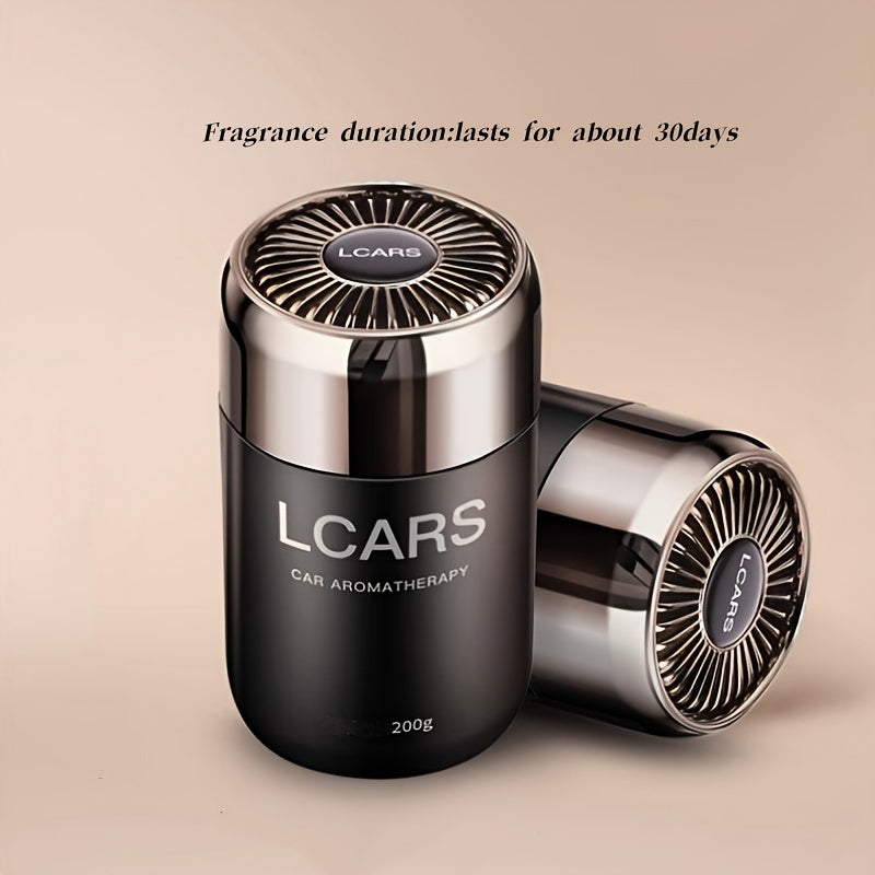 1pc LCARS Car Aromatherapy Balm - Elegant Men's Cologne Scent - Long-lasting fragrance for car, home, and office - Odor eliminator - Single pack