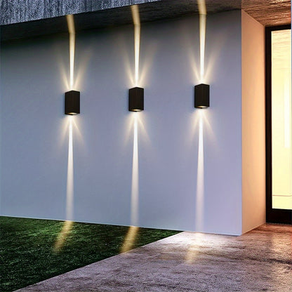 LED Wall Lamp for outdoor garden lighting, available in 3W and 6W options. Suitable for use in gardens and porches.