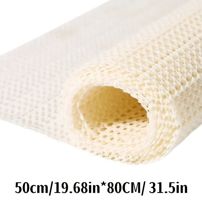 Durable PVC Non-Slip Mattress Protector, Easily Customizable, Simple to Clean, Features Non-Woven Mesh for Added Stability on Sofas, Carpets, and Yoga Mats, Perfect for Home Use