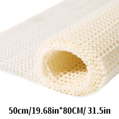 Durable PVC Non-Slip Mattress Protector, Easily Customizable, Simple to Clean, Features Non-Woven Mesh for Added Stability on Sofas, Carpets, and Yoga Mats, Perfect for Home Use