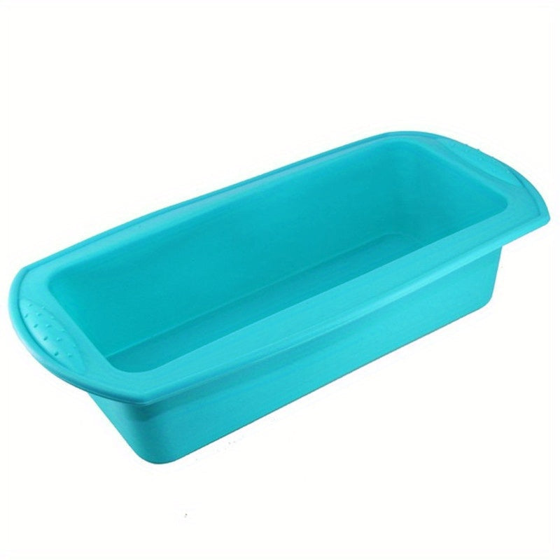 Silicone Loaf Pan for Baking Bread, Candy, Toast, and DIY Kitchen Supplies - Non-Stick Rectangular Mold for Bread Making