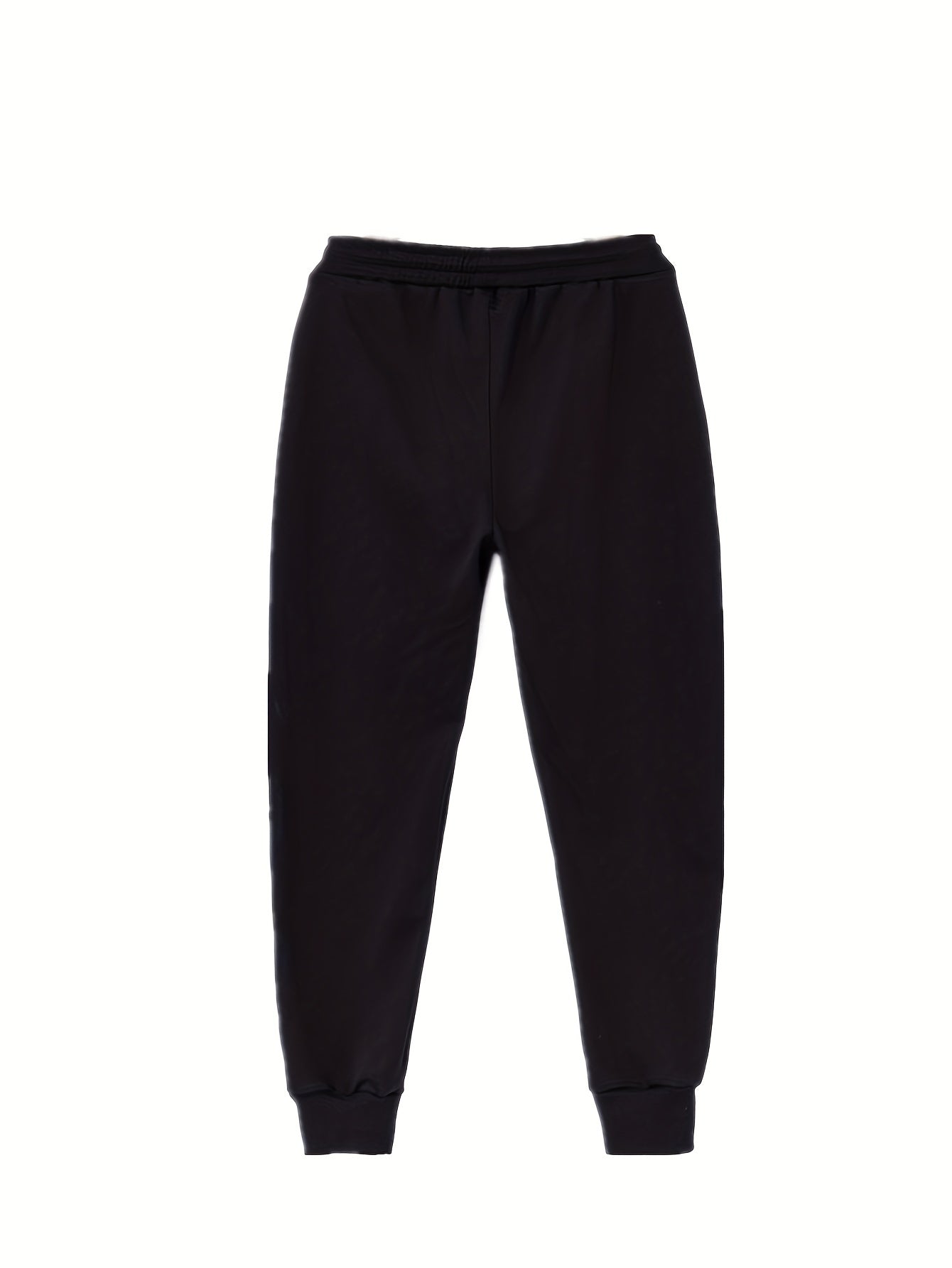 Men's plus size loose fit joggers perfect for spring and fall, ideal for casual outdoor sports.