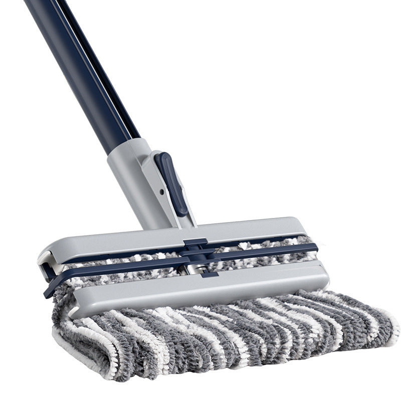 Multi-functional Wet and Dry Mop featuring a Quick-Dry Stainless Steel/Plastic Handle - 25cm Thickened Cleaning Mop for Easy Cleaning of Floors, Walls, Bedrooms, Living Rooms, and Bathrooms - Effortless Water Removal, No Missed Spots, Perfect for Floor