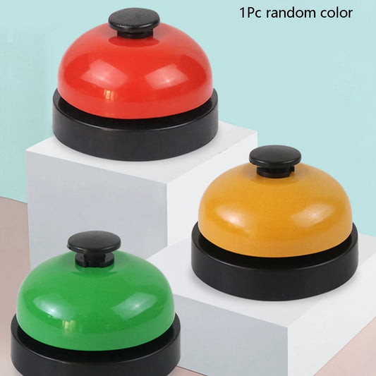 1 Cat Training Bell in Assorted Colors, Interactive Attention Bell for Pets