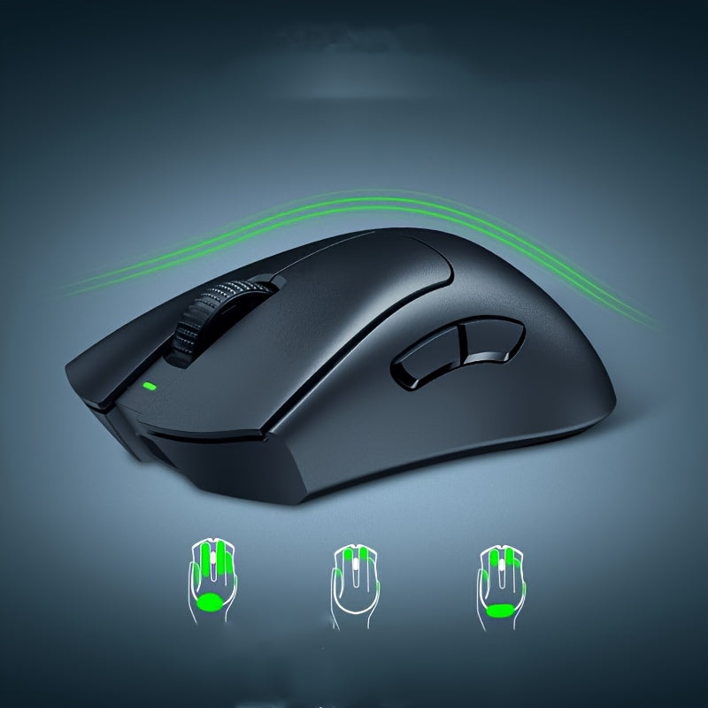 Razer DeathAdder V3 Pro Wireless Gaming Mouse with Hyperpolling Wireless Dongle: Lightweight design, Focus Pro 30K Optical Sensor, Optical Switches, 5 programmable buttons.