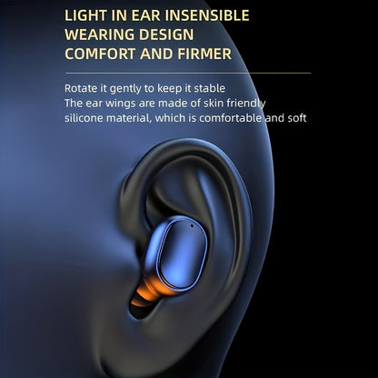 New Wireless Earphones with LED Display Touch, TWS Wireless Earbuds for iOS/Android, 2024 Edition.