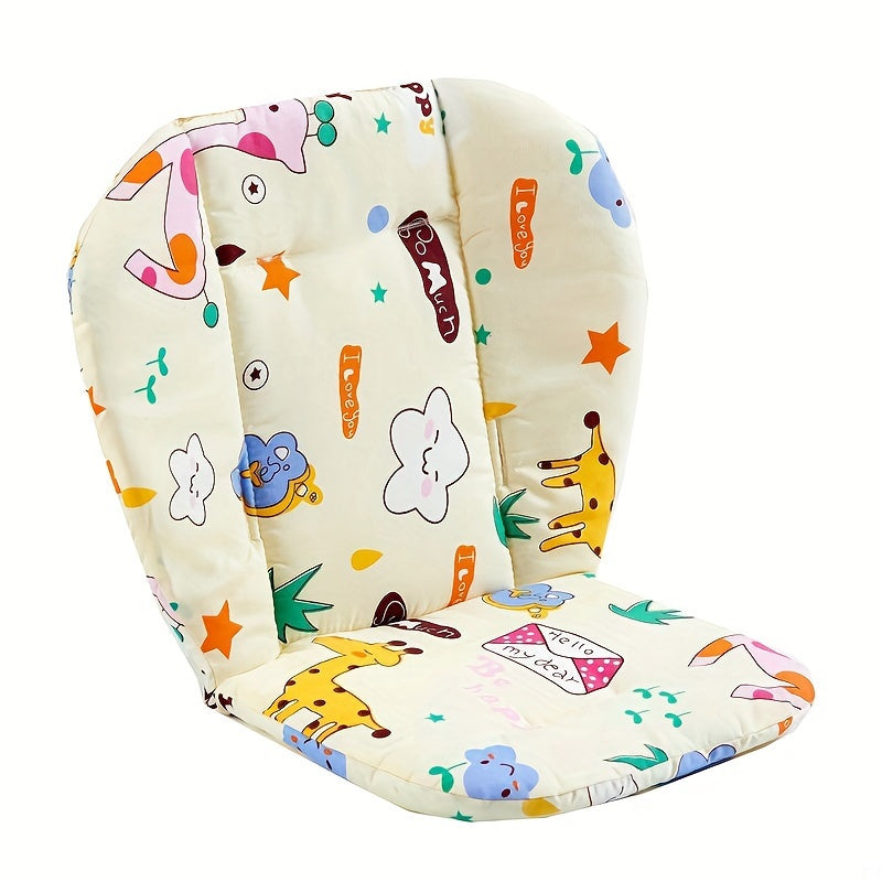 Cartoon Stroller Seat Cushion made with soft cotton pad for added comfort and support for your little one on the go.