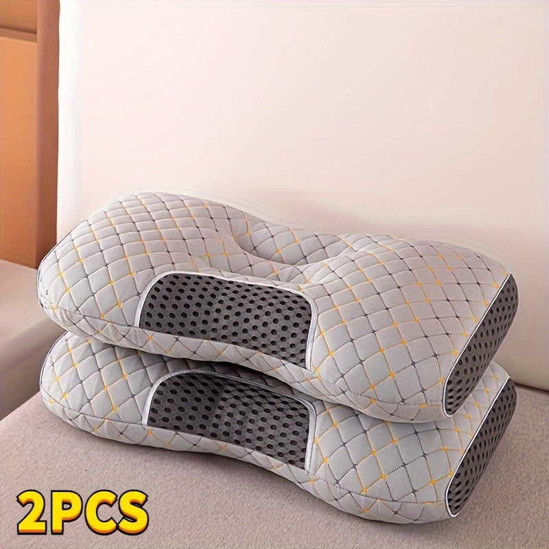 Get a good night's sleep with the 1pc Sleep All Night Massage Pillow - perfect for use on your couch, sofa, office, bed, or during camping and travel. This zone support pillow also doubles as a multi-purpose gift blanket for all seasons, making it a