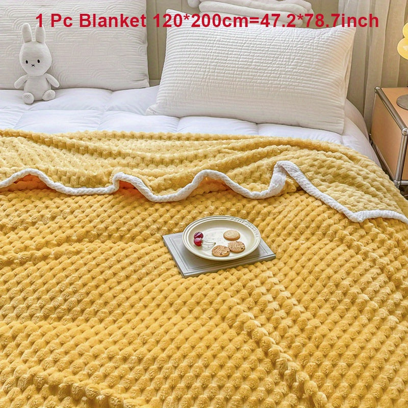 Soft and cozy fleece blanket for couch, sofa, office, bed, camping, and traveling. Perfect birthday or holiday gift for boys, girls, and adults. Great for home decor during the holidays.