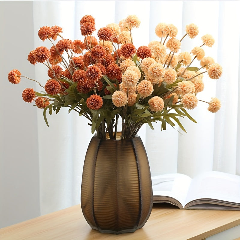 Dried dandelion bouquet for various occasions, including weddings, birthdays, and holidays.