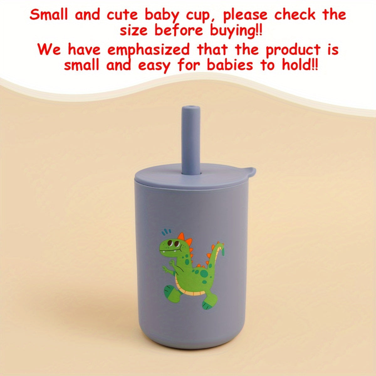 Personalized TYRY.HU 6oz Mini Water Cup with Name, Educational Portable Unbreakable Training Cup with Straw & Lid, Silicone Water Cup for Kids, Non-Toxic BPA Free Feeding Cup, Perfect Easter Gift