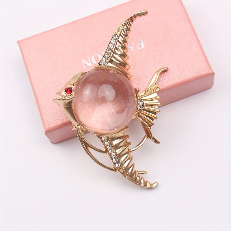 Live broadcast from the factory featuring transparent Jelly Series brooches, large glazed electroplated gold owl and little fish brooches that are cute and stylish.