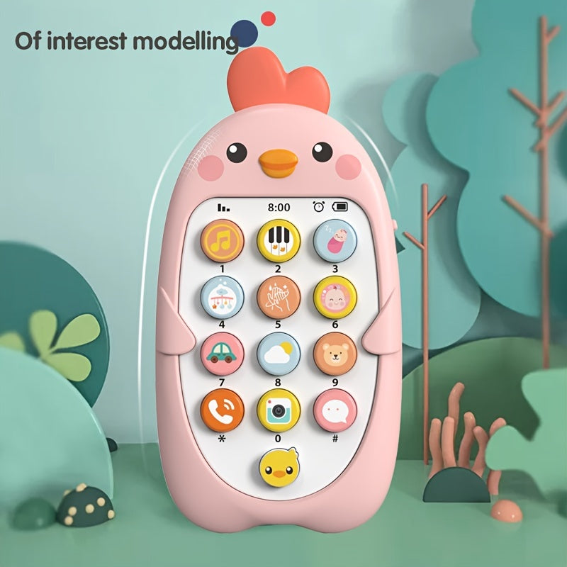 Musical Toy Phone with Lights - Battery not included with shipment