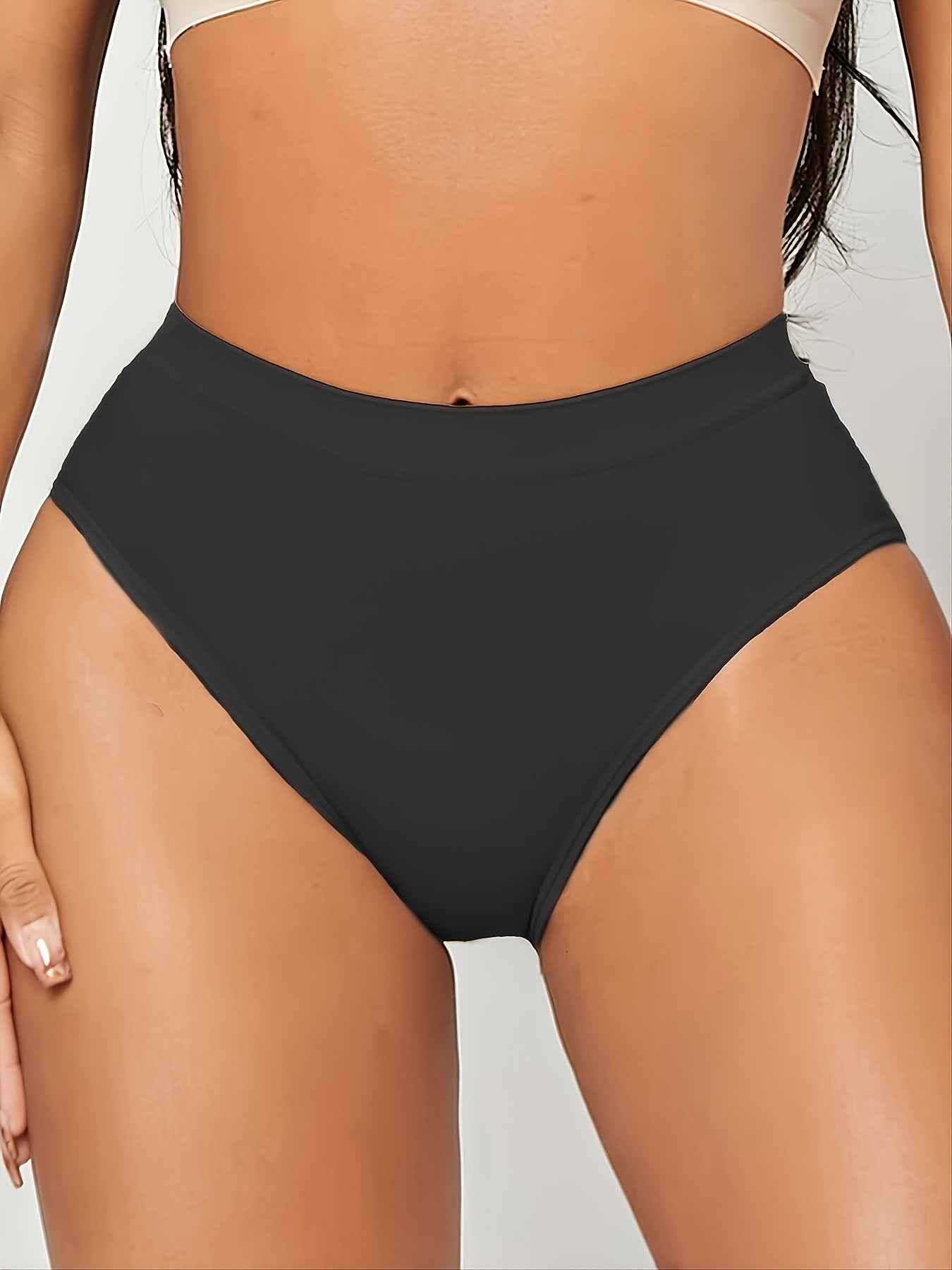 Padded shaping panties with tummy control and butt lifting features for women's underwear and shapewear.