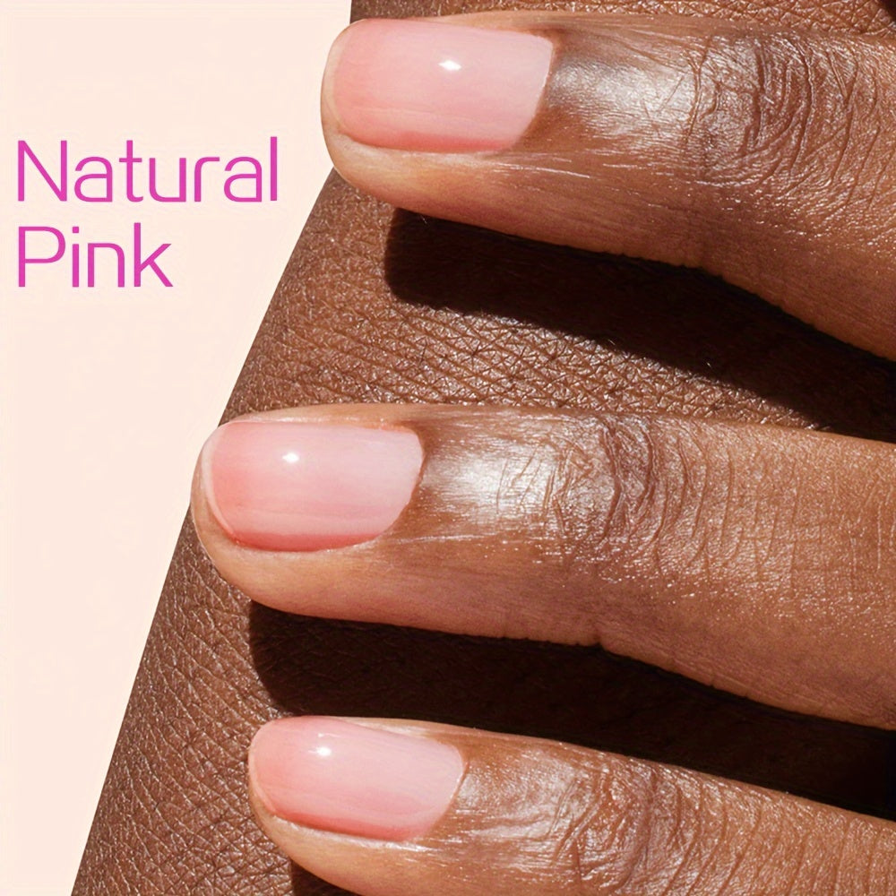 Pink Nail Enhancer for natural nails, in jelly color.