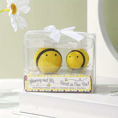 Cute Little Bee Kitchen Seasoning Pot Gift Box with Essential Seasonings for a Beautiful Kitchen