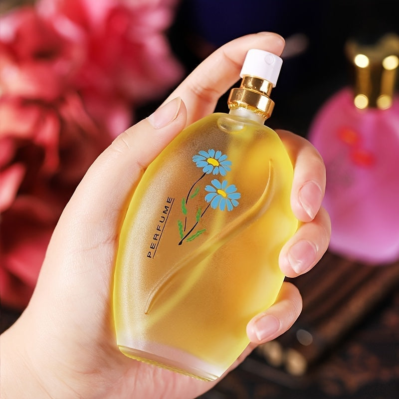 Long-lasting floral eau de toilette spray for women with osmanthus, rose, jasmine, lavender, and gardenia fragrance. Perfect for dating and daily wear, an ideal gift for her.