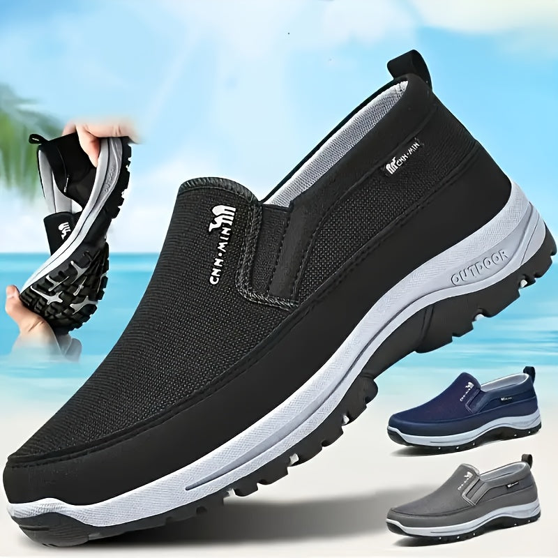 In 2025, the stylish casual sports shoes for men are slip-on, featuring soft soles that are both comfortable and versatile.