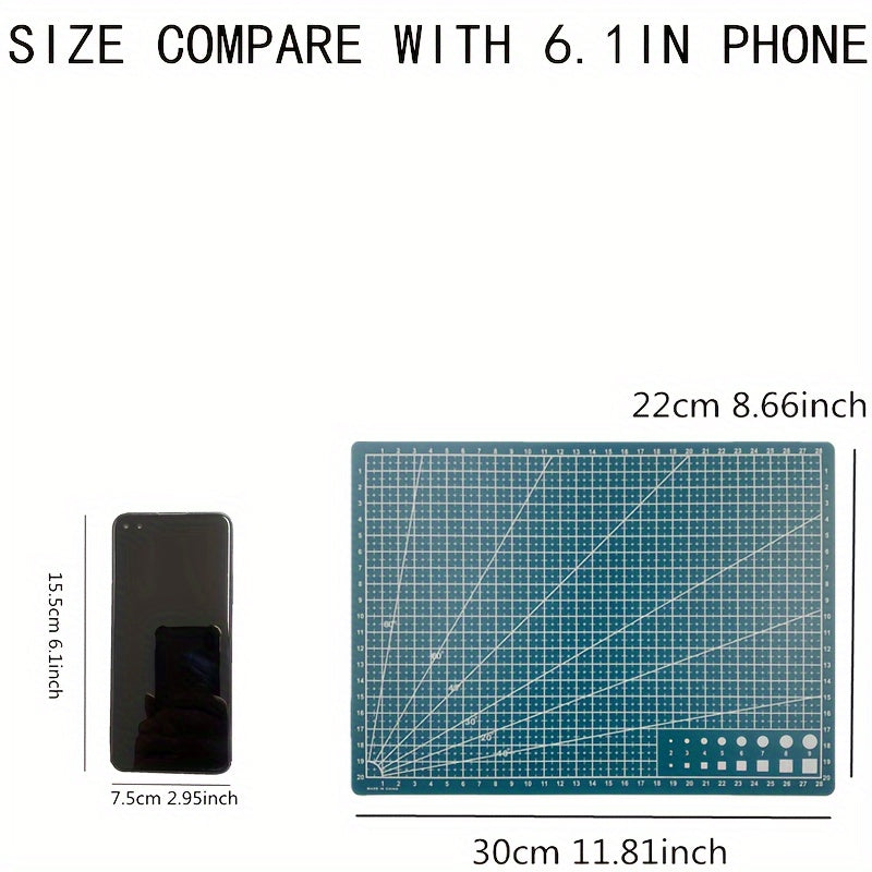 A4 cutting plate for hand account, desktop, 30*22cm, 0.9mm thickness.