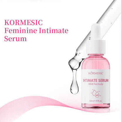 KORMESIC 5-piece Feminine Care Set with Aloe & Niacinamide, Hypoallergenic for All Skin Types, Includes Cleansing & Moisturizing Products in Gift Box.