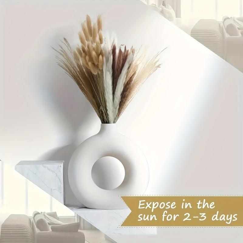 Artificial Pampas Grass Bouquet - Ideal for Home Decor and Special Occasions