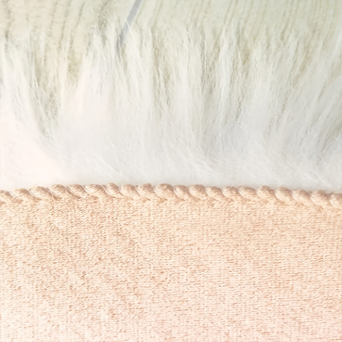 One piece of Faux Fur Rug, Plush Shaggy Area Rug made from Ultra Soft Faux Sheepskin Fur. This White Fuzzy Rug can also be used as a Sheep Skin Throw Rug, Washable Fluffy Area Rug, or a Fluffy Chair Cover.